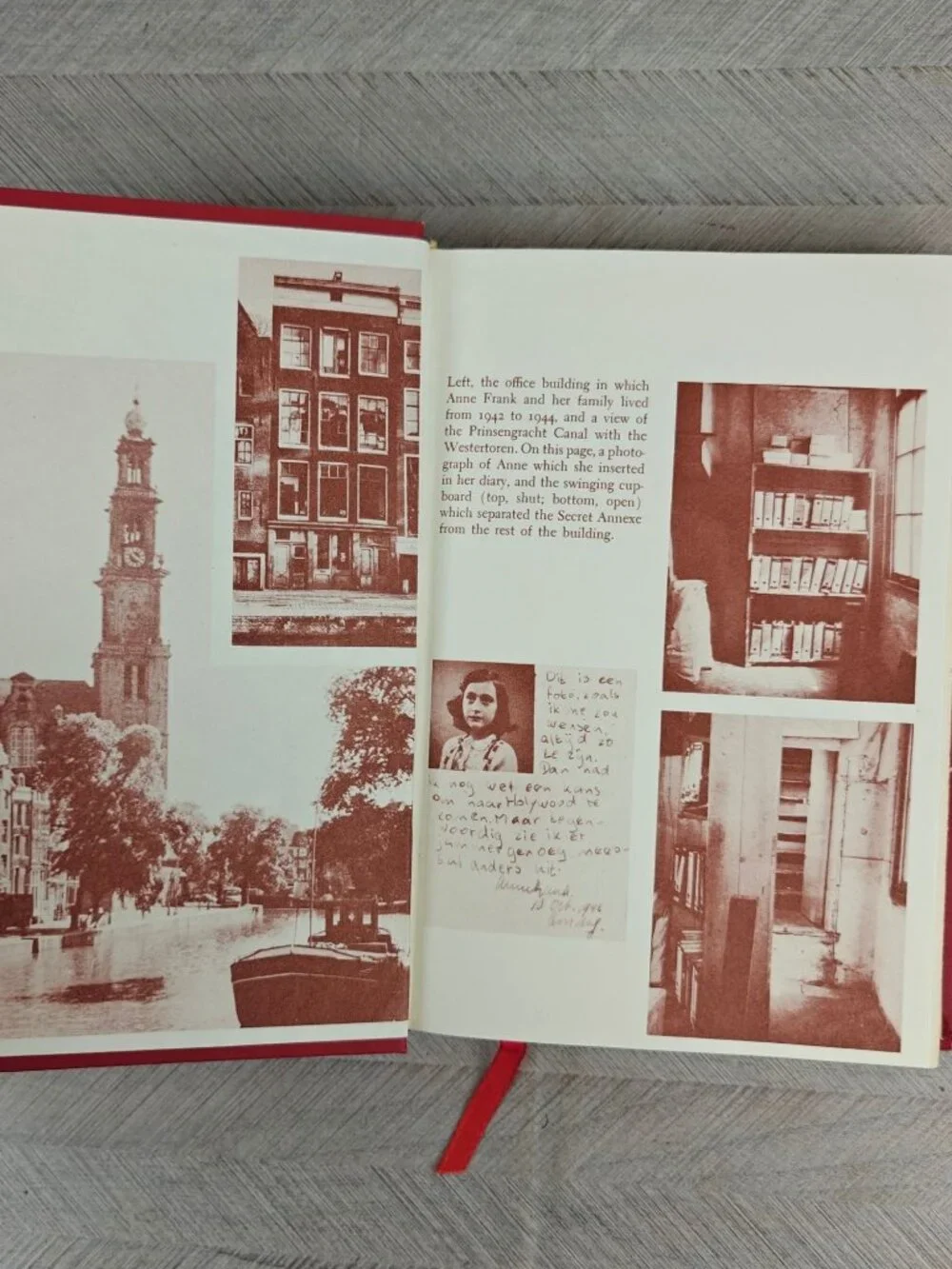 Anne Frank: The Diary Of A Young Girl Hardcover International Collectors Library